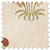 William Morris At Home Lily Flower Embroidery, Madder - Twist&Fit Roman Blind